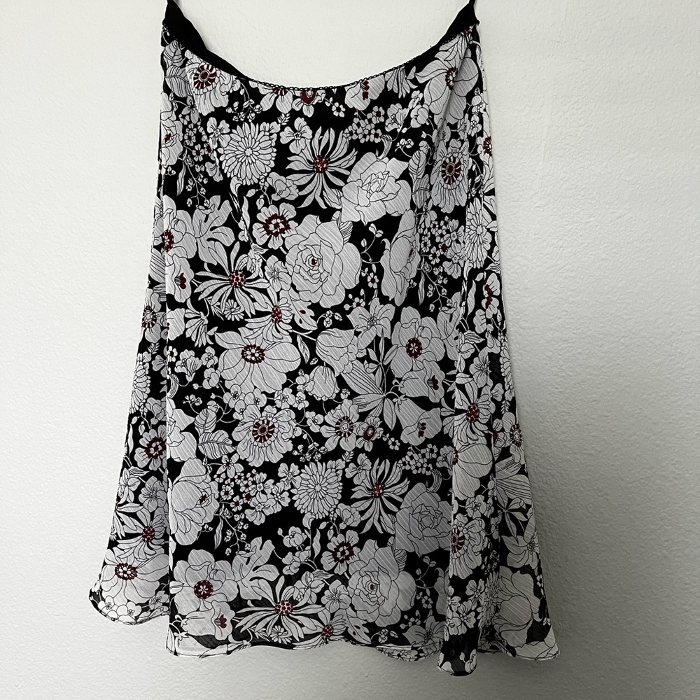 Alfani flowy midi skirt